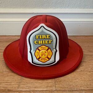 Fire Chief Red Hat